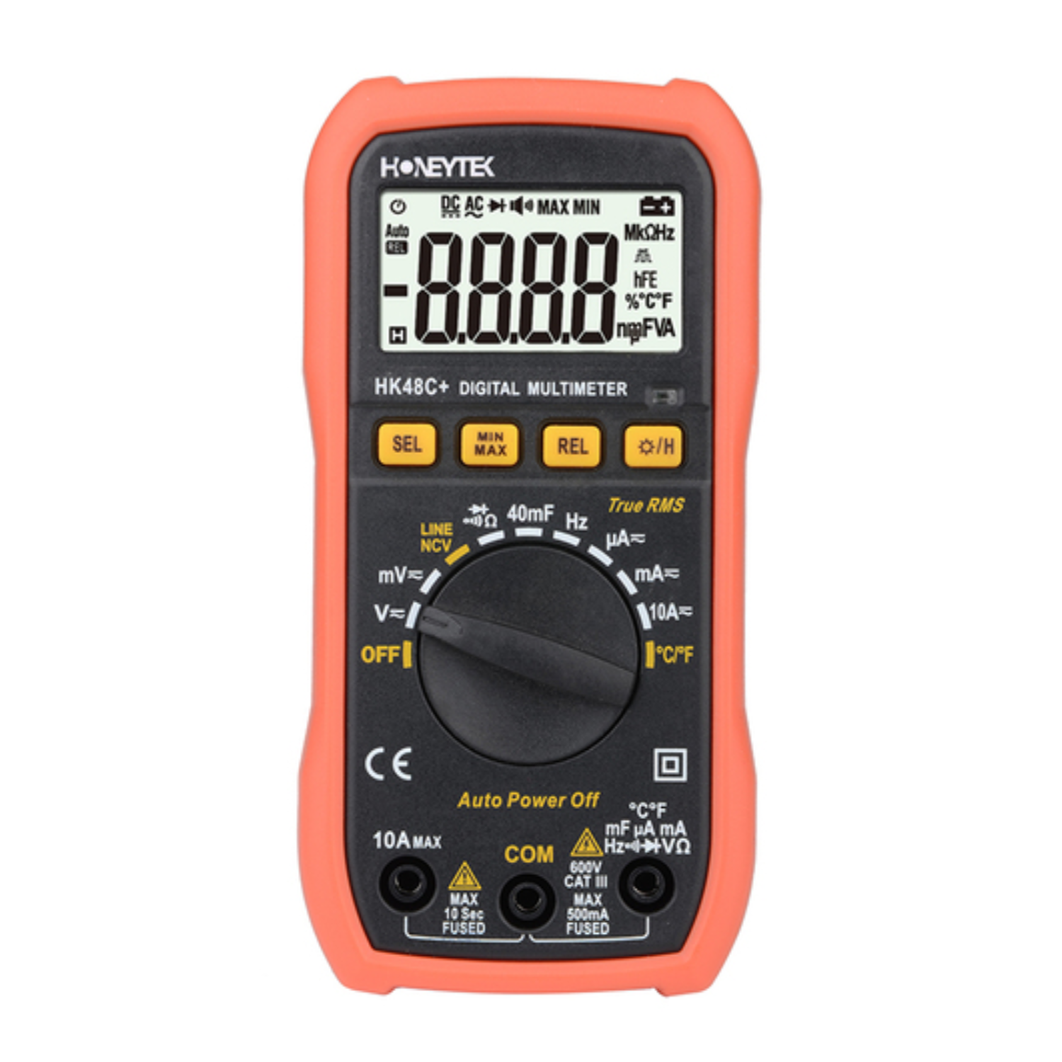 Honeytek HK48C+ True-RMS digital multimeter
