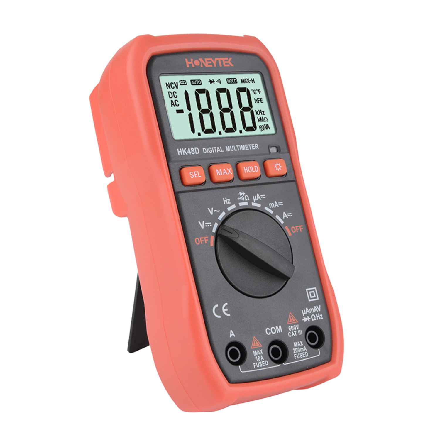 NCV, capacitance and temperature