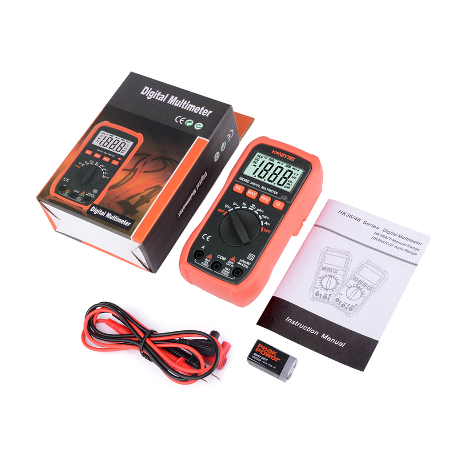 Accurate True RMS multimeter for HVAC
