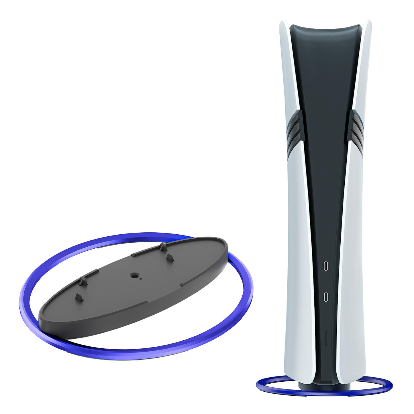 JYS Metal Vertical Stand For all models PS5 Cosoles - Blue