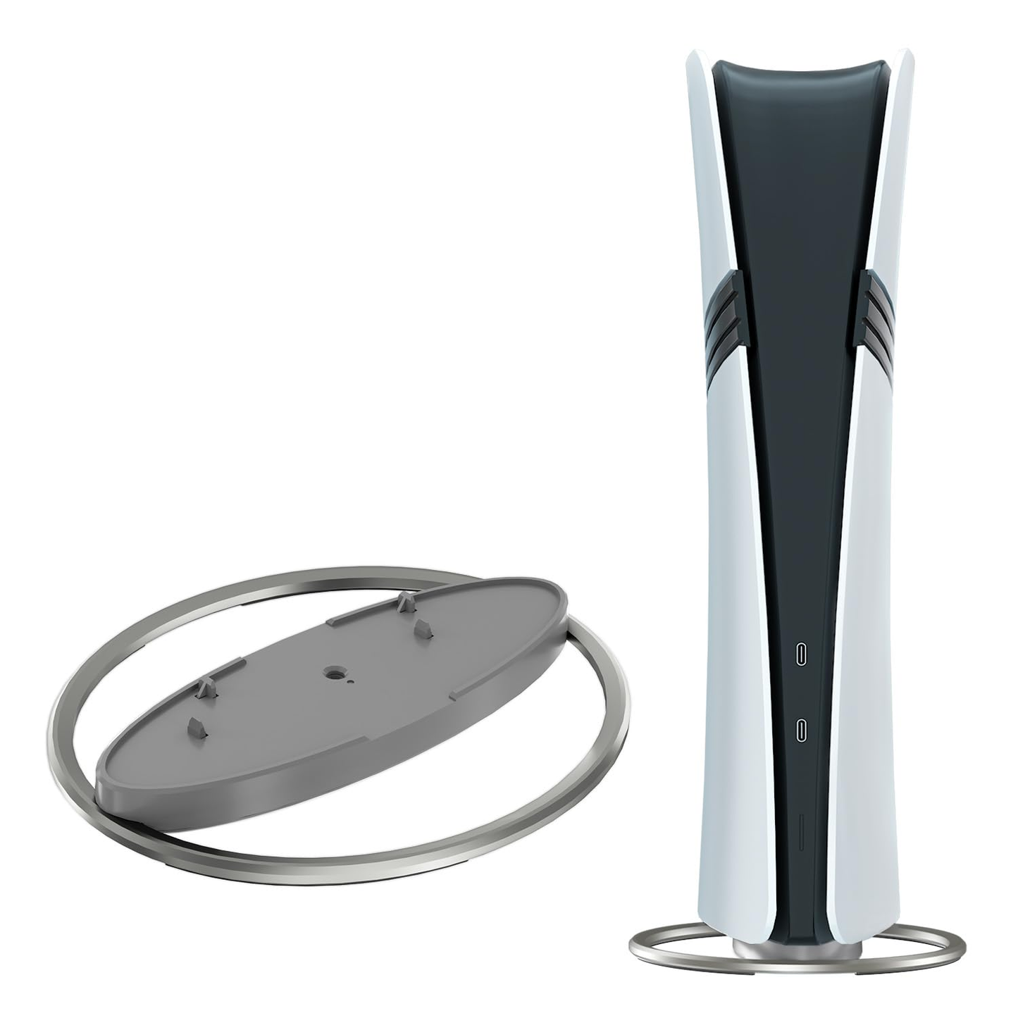 JYS Metal Vertical Stand For all models PS5 Cosoles - Grey