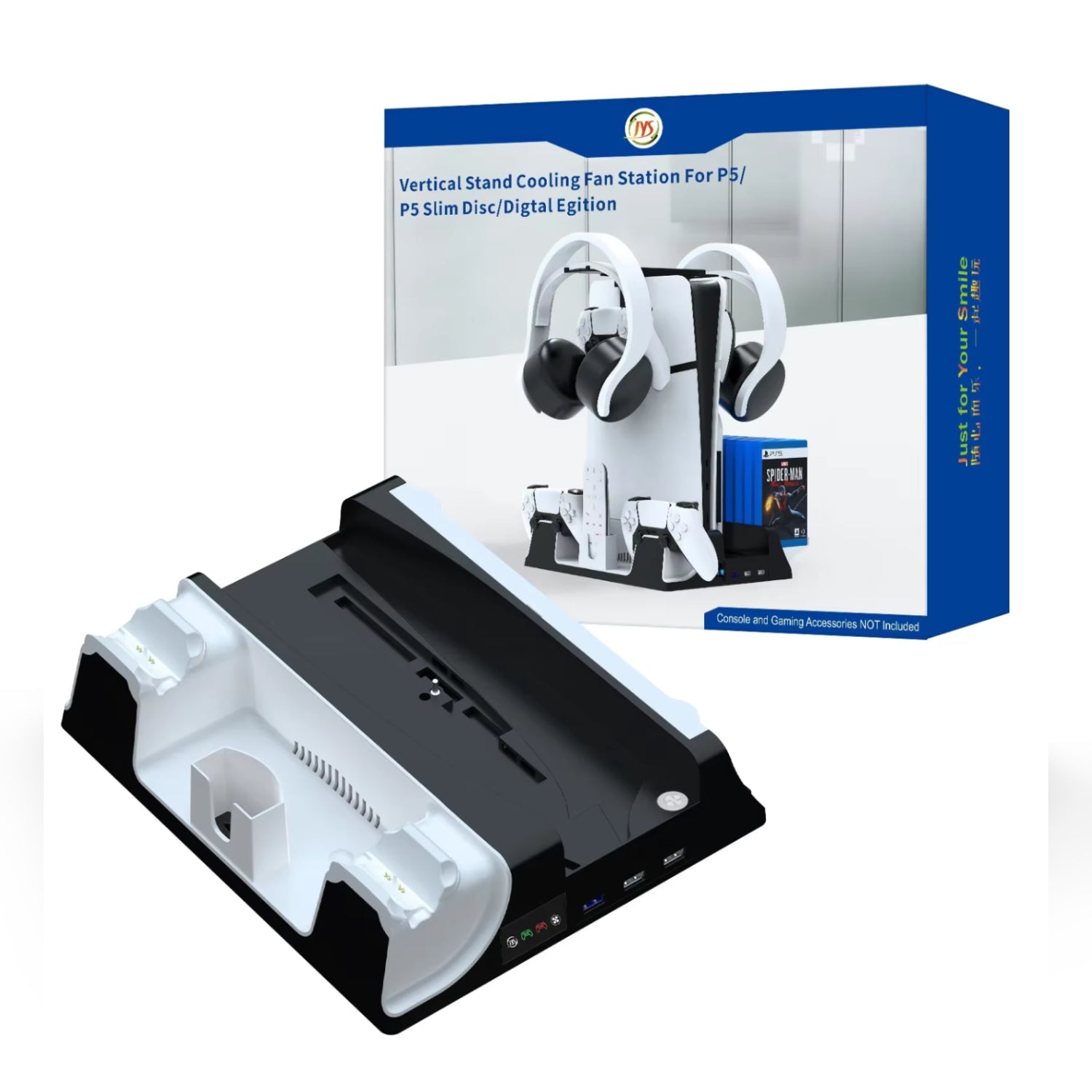 Multi-Functional Vertical PS5 Charging Stand