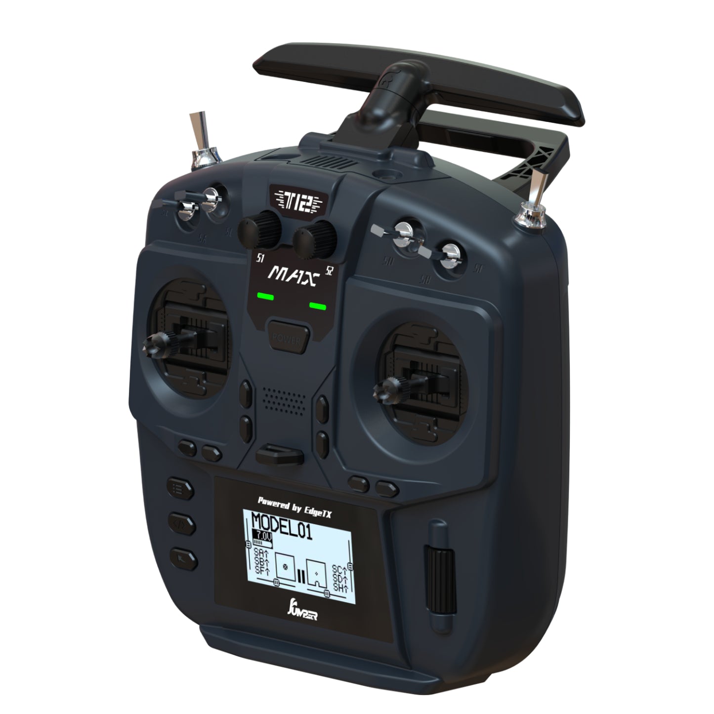 Jumper T12 Max ELRS 2.4GHz Radio Transmitter with Hall Sensor Gimbals