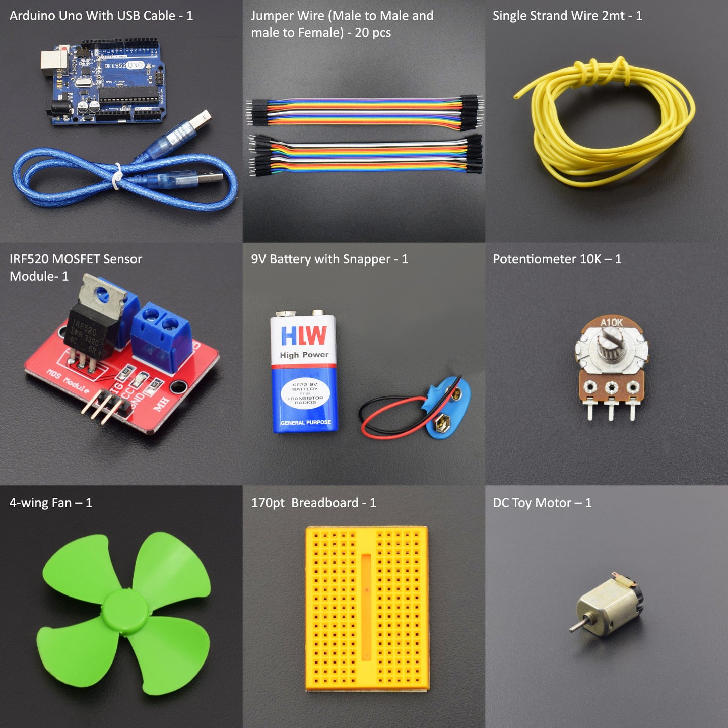 How to Control Power Supply Using IRF520 Mosfet Switch Interfacing with Arduino Uno - KT691