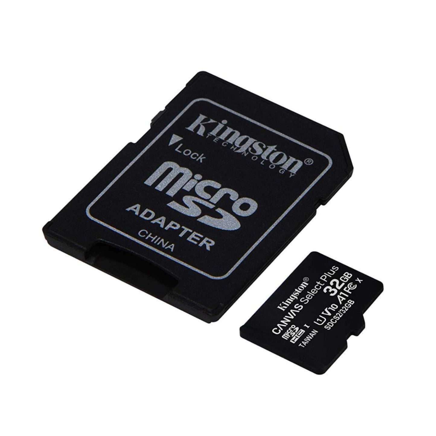 Kingston 32GB Micro SD Card With SD Card Adapter Canvas Select Plus 32GB MicroSDXC UHS-I Card 100MB/s Class 10 32GB Micro SDXC Card Elevate Your Device For Capture More, Store More - RS7259