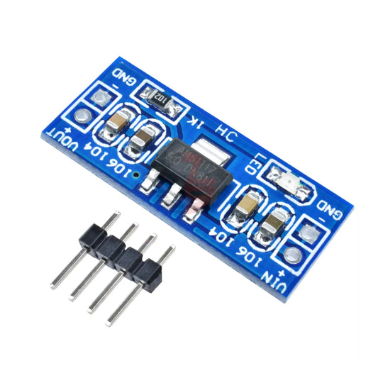 LM1117 AMS1117 6V-12V to 5V Step Down Converter 5V Power Supply Module For Arduino Raspberry Pi