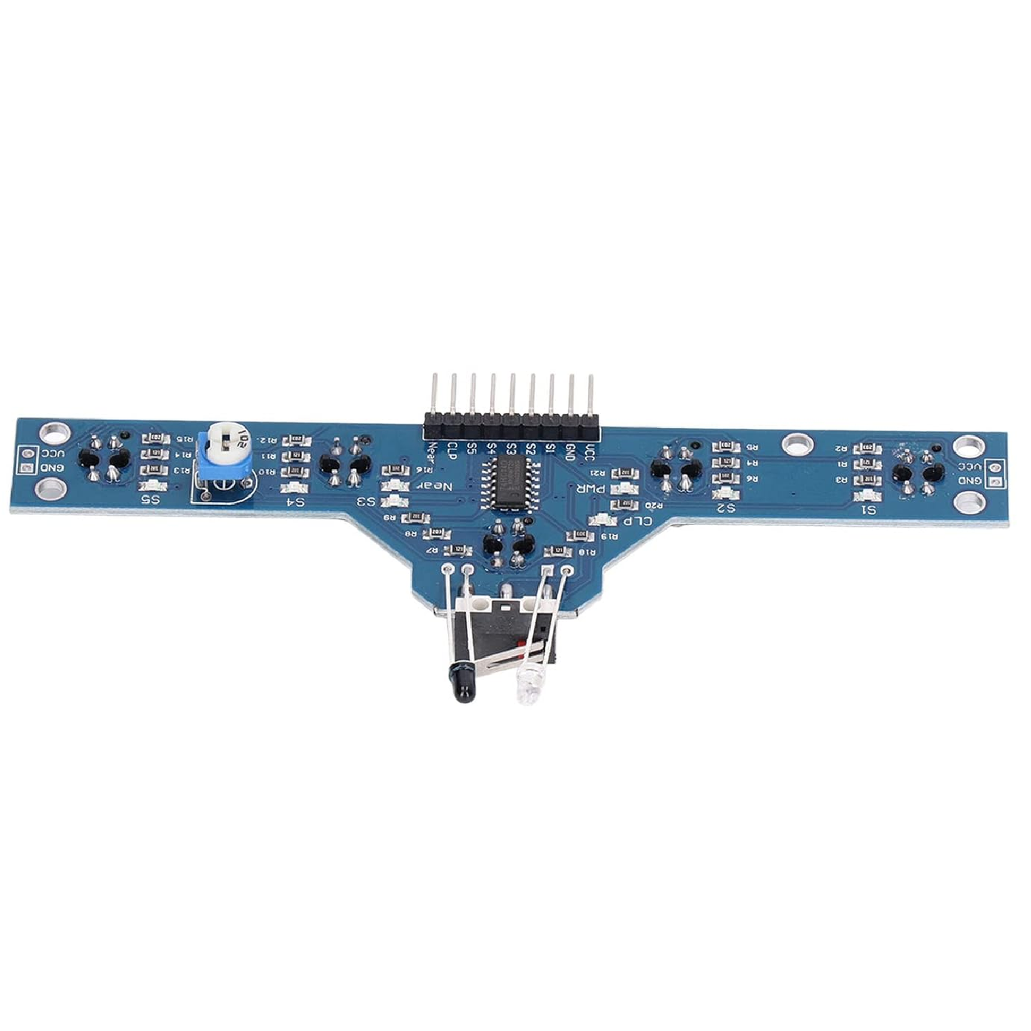 High-Sensitivity 5-Channel IR Line Follower - BFD-1000