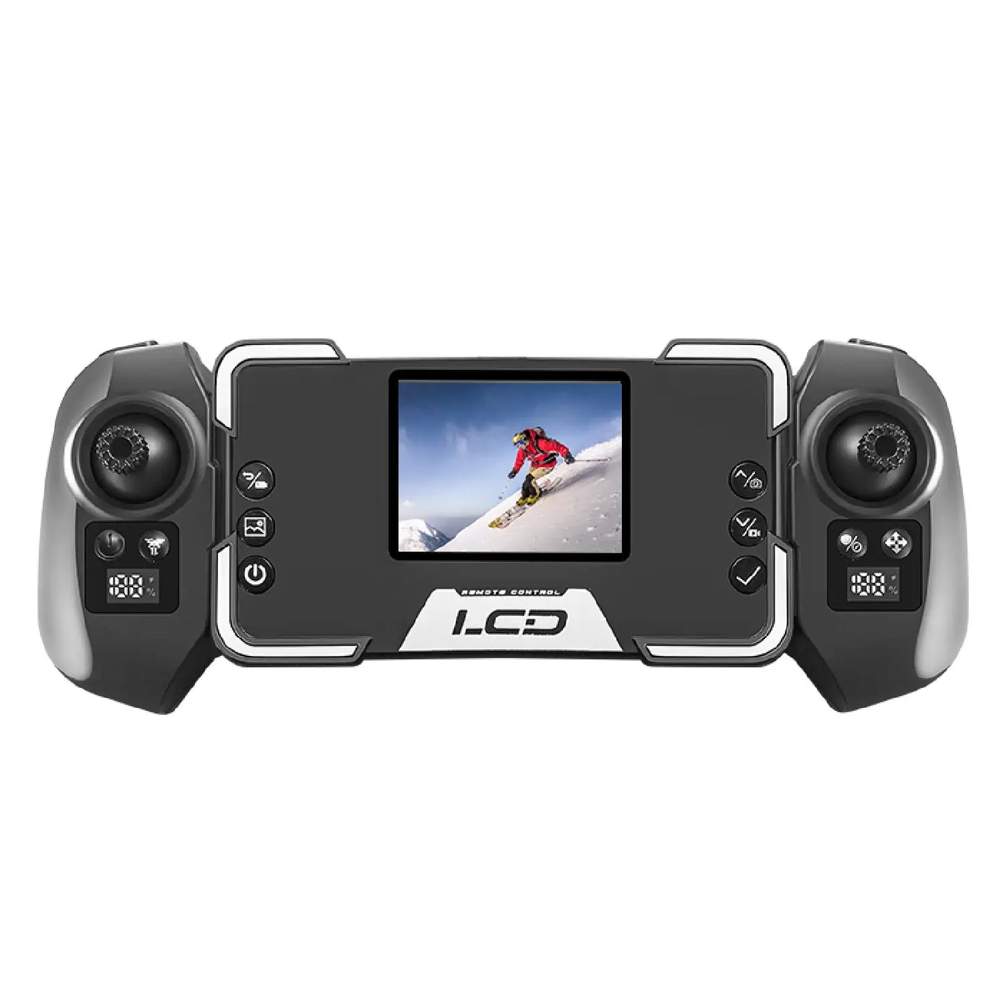 E66 Air Drone — Foldable 4K Dual-Camera Quadcopter with Optical Flow & Screen Remote - RS8727
