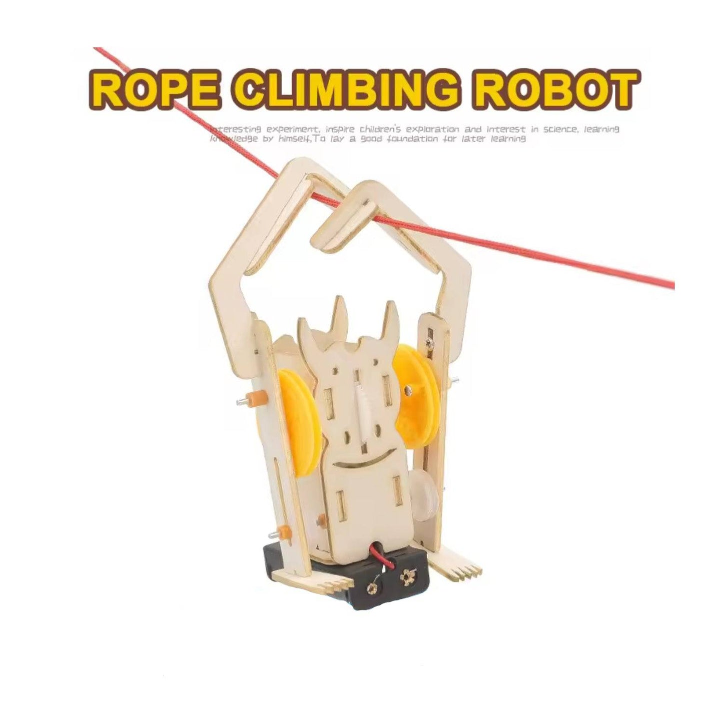 Rope Climbing Robot STEM Kit DIY STEM Rope Climbing Robot