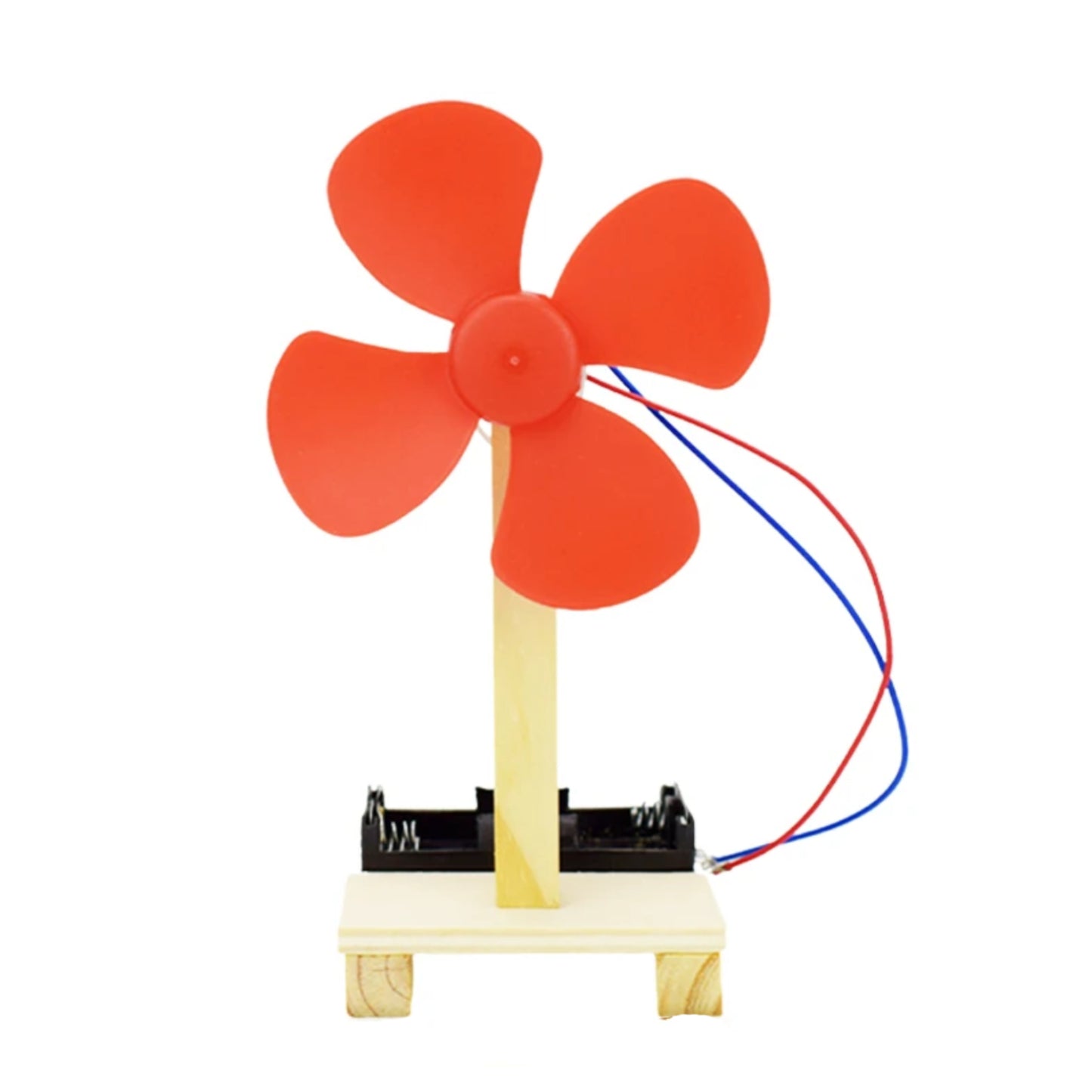 DIY Electric Fan STEM Kit Educational Science Kits Set Fan Production DIY Technology Invention Sets Electric Educational STEM Kit - RS6280