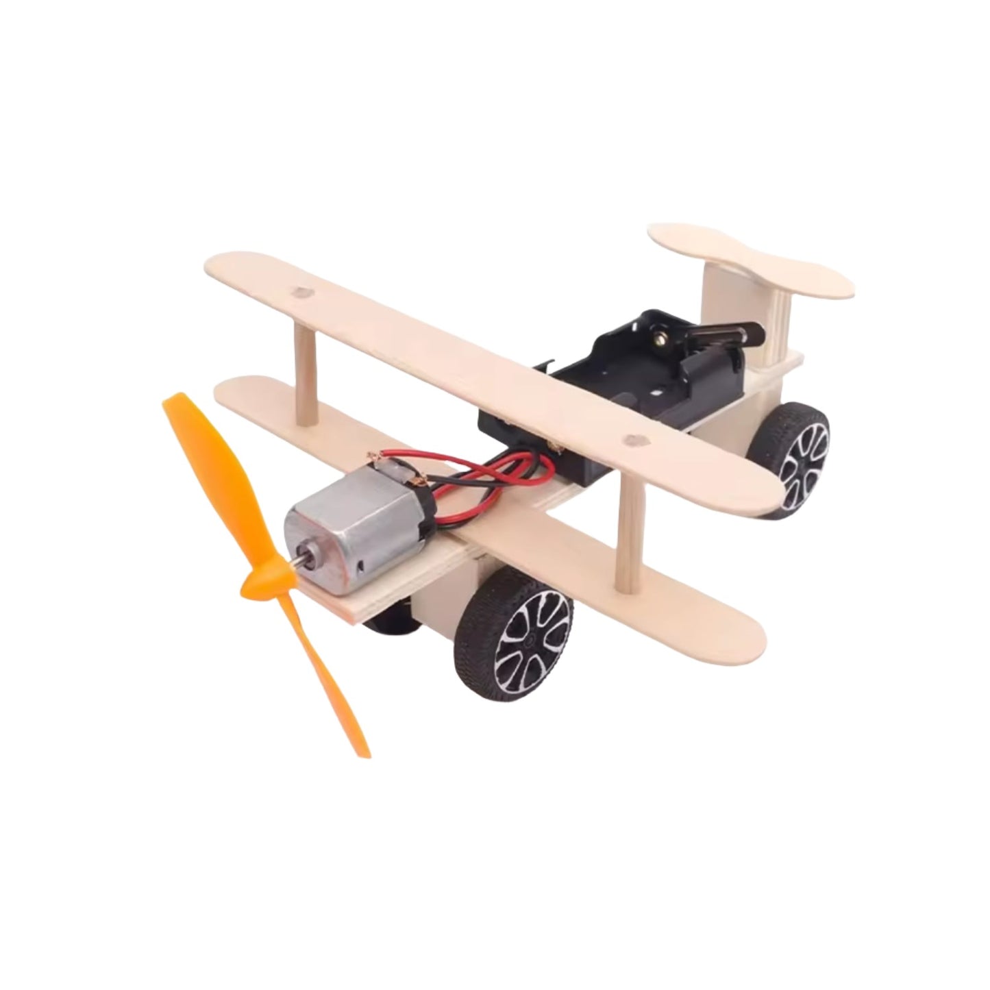 DIY Glide Aircraft STEM Kit DIY STEM Glide Aircraft Hand Making Educational Kit for Children Robot Construction Sets Electric Educational STEM Kit - RS6306