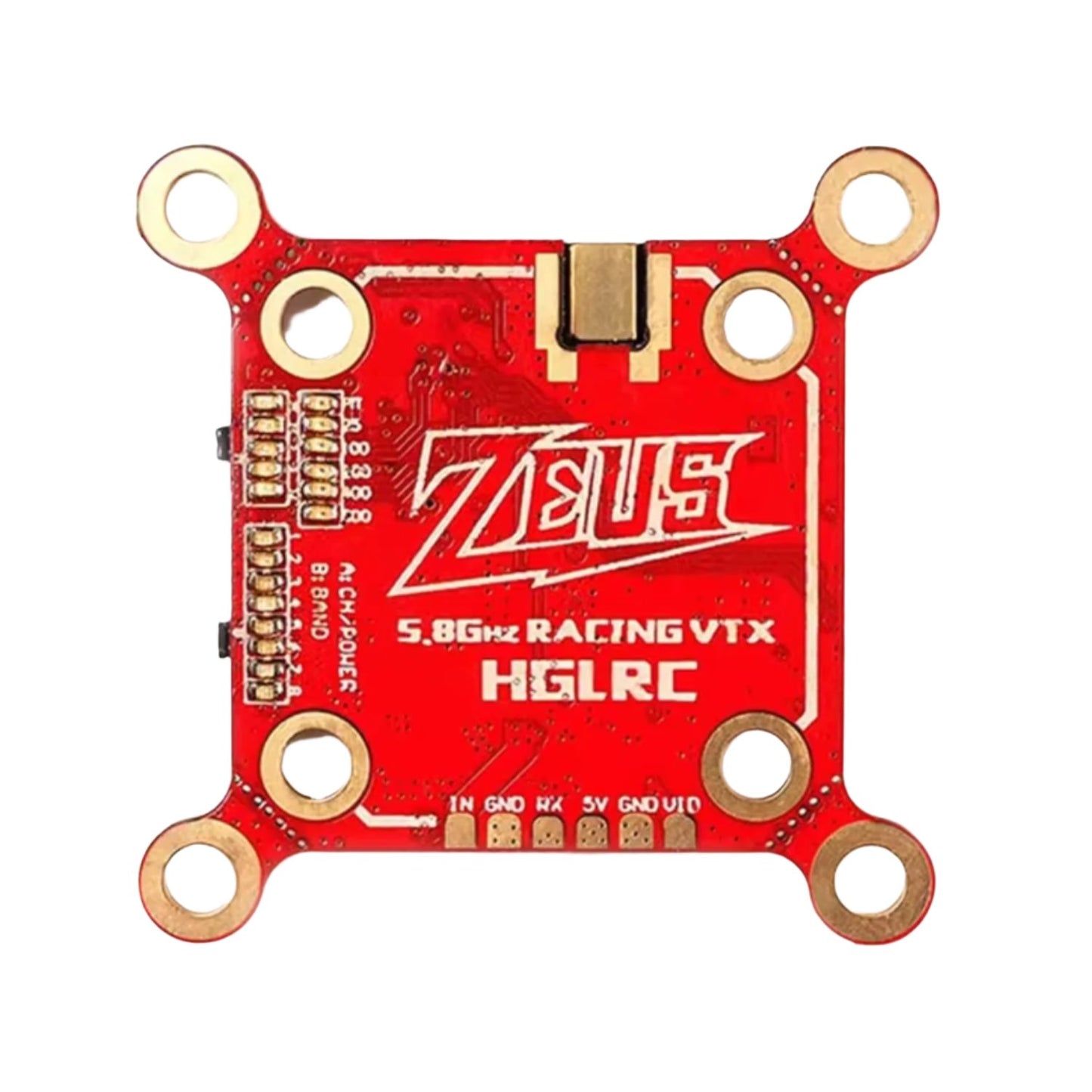 HGLRC Zeus 800mW VTX With Smart Mounting Powerful HGLRC Zeus 800MW Smart Video 20*20 / 30*30 VTX FPV Transmitter For FPV RC Drone Quadcopter - RS6518