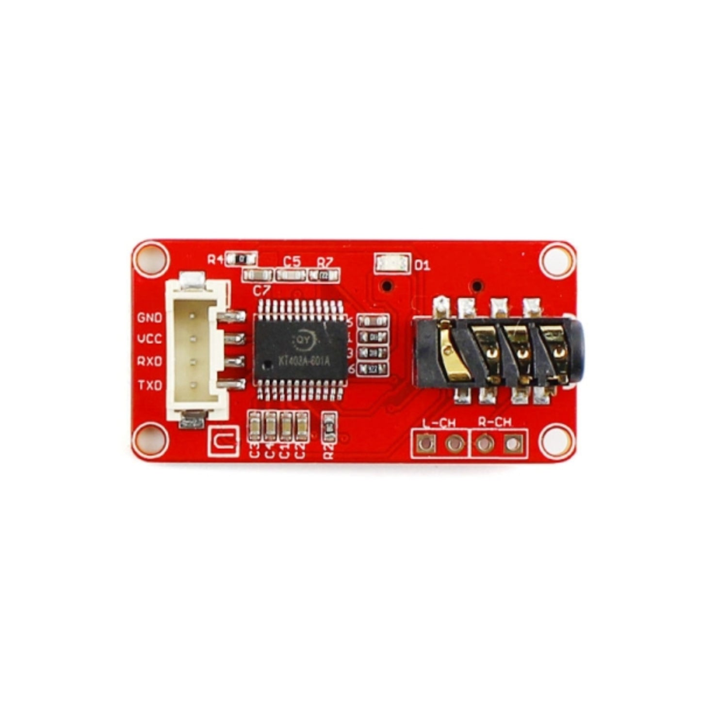 ELECROW Crowtail - 2.0 MP3 Player Enhanced Audio Experience MP3/WAV/WMV, 24-Bit DAC, FAT16/32 - RS7059