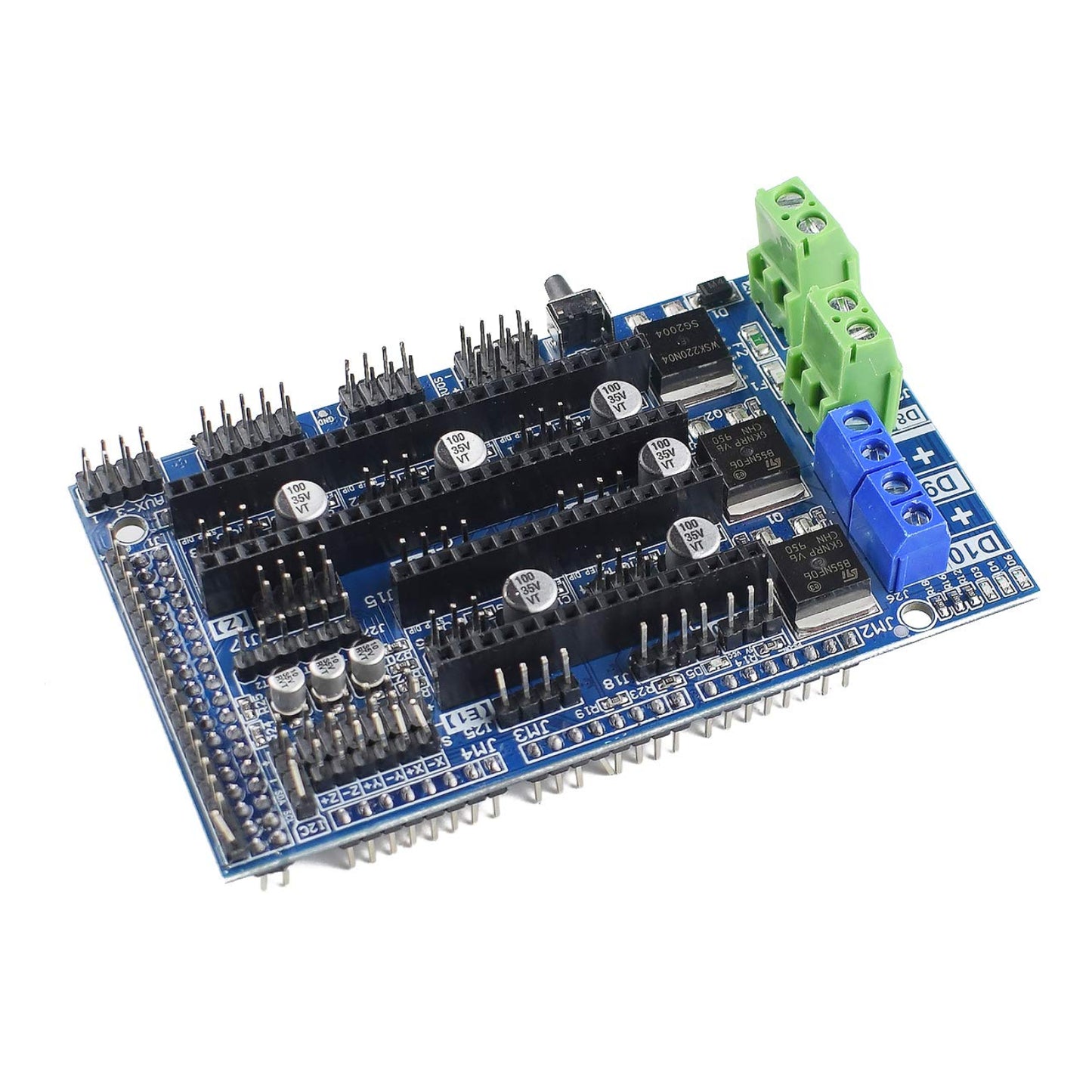 Ramps 1.6 Expansion Control Panel With Heatsink Ramps 1.4/1.6 For 3D Printer Board Arduino Mega Shield For 3D Printers - RS2289