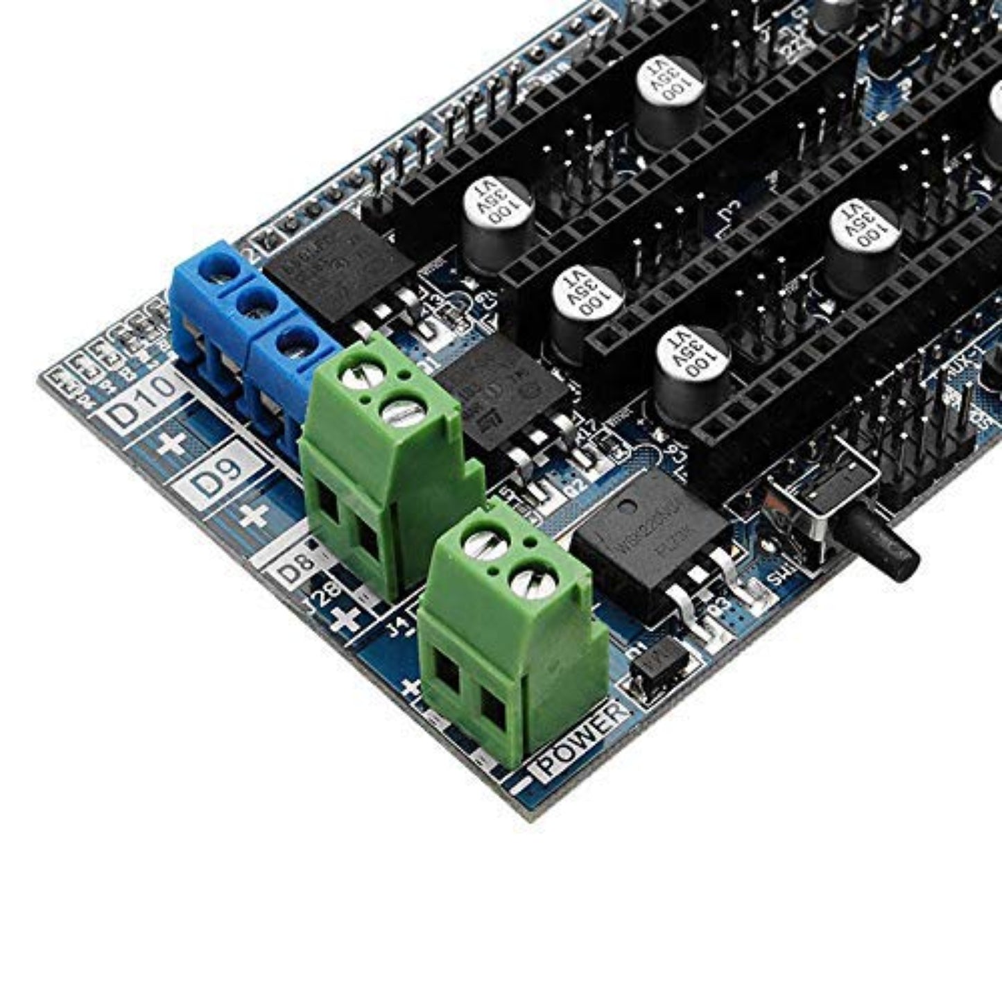 Ramps 1.6 Expansion Control Panel With Heatsink Ramps 1.4/1.6 For 3D Printer Board Arduino Mega Shield For 3D Printers - RS2289