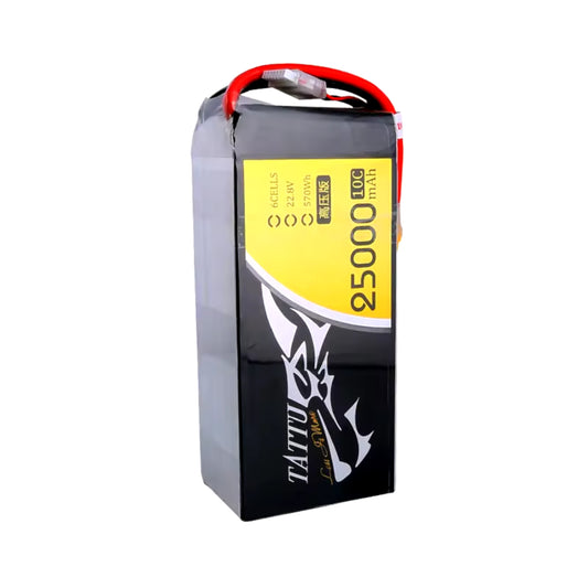 Tattu 22.8V 10C 6S LiPo HV Battery 25000mAh 6S LiPo Battery 22.8V 10C HV Battery XT90-S Anti-Spark LiPo Battery For UAVs And RC Models - RS8267