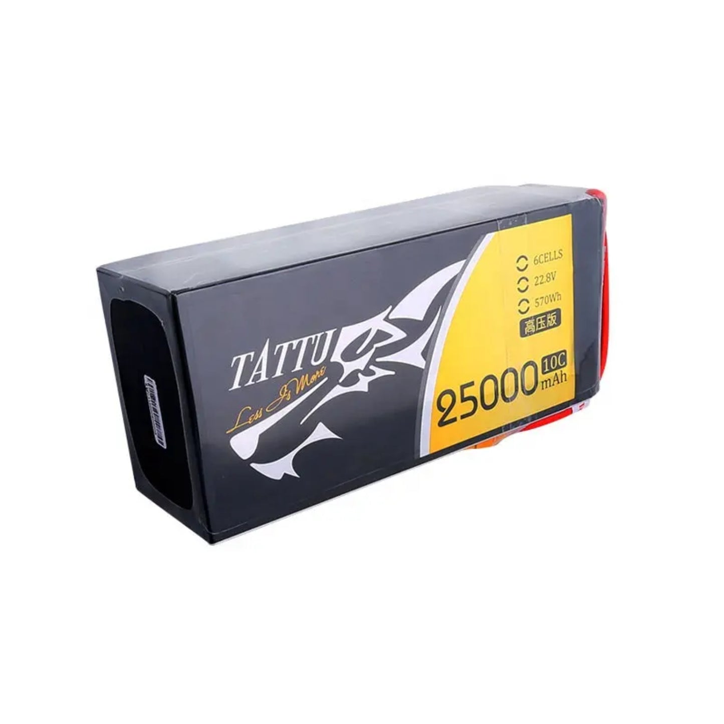 Tattu 22.8V 10C 6S LiPo HV Battery 25000mAh 6S LiPo Battery 22.8V 10C HV Battery XT90-S Anti-Spark LiPo Battery For UAVs And RC Models - RS8267