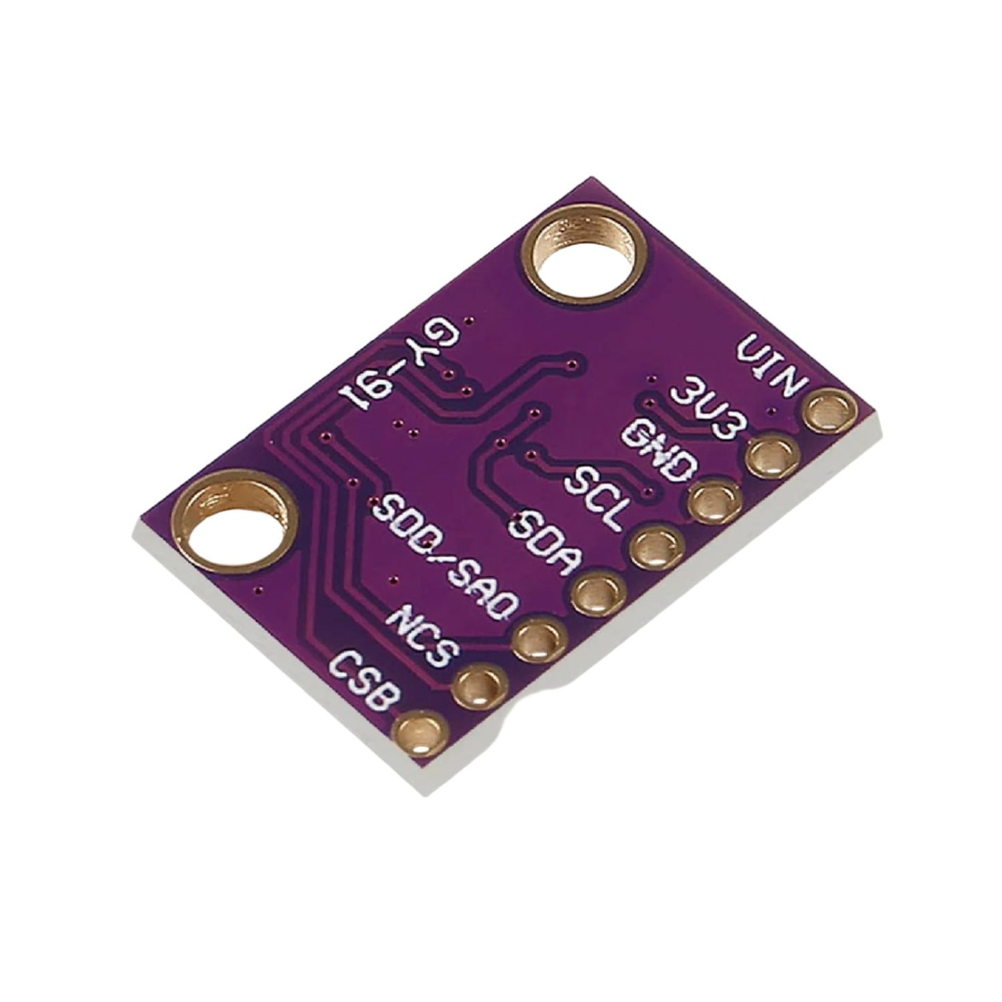 GY-91 MPU9250 + BMP280 10DOF Sensor Module: GY-91 9-Axis Accelerometer, Gyroscope, Compass, and Barometer For Robotics & Drones - RS1125