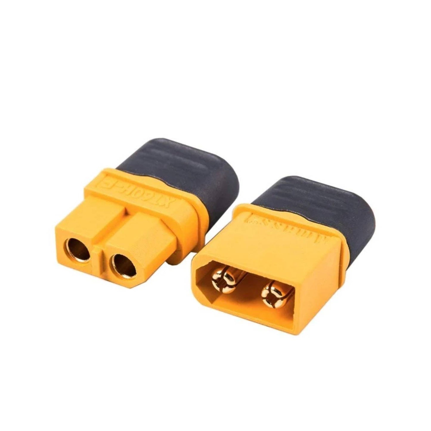 Amass XT60 Male-Female Connector Pro-Grade XT60 Connector XT60 Male-Female Connector Kit High-Quality XT60 Connectors For DIY Electronics, Pack Of 5 Pairs - RS6870