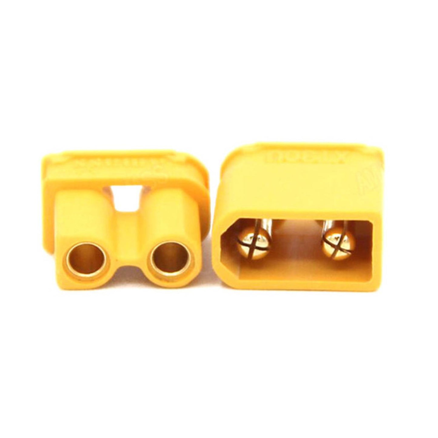 Amass XT60 Male-Female Connector Pro-Grade XT60 Connector XT60 Male-Female Connector Kit High-Quality XT60 Connectors For DIY Electronics, Pack Of 5 Pairs - RS6870