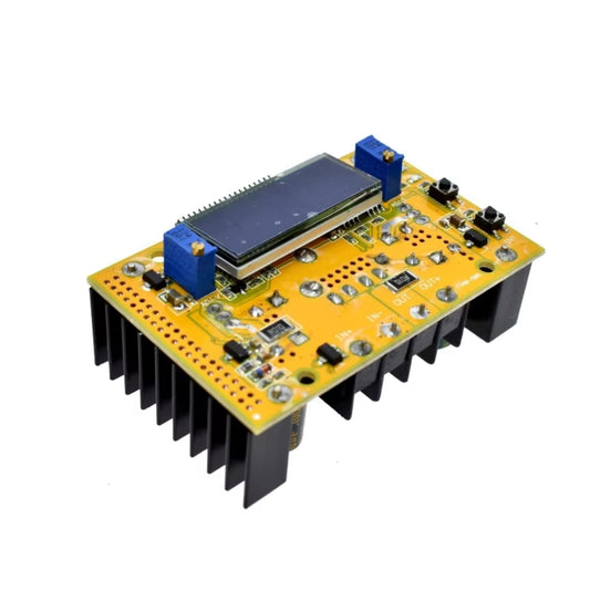 10A Dual LCD Display Power Supply Adjustable Voltage Regulator CC CV Step-Down Power Supply Module With Short Circuit Protection Case DC-DC Boost Converter For Arduino Projects