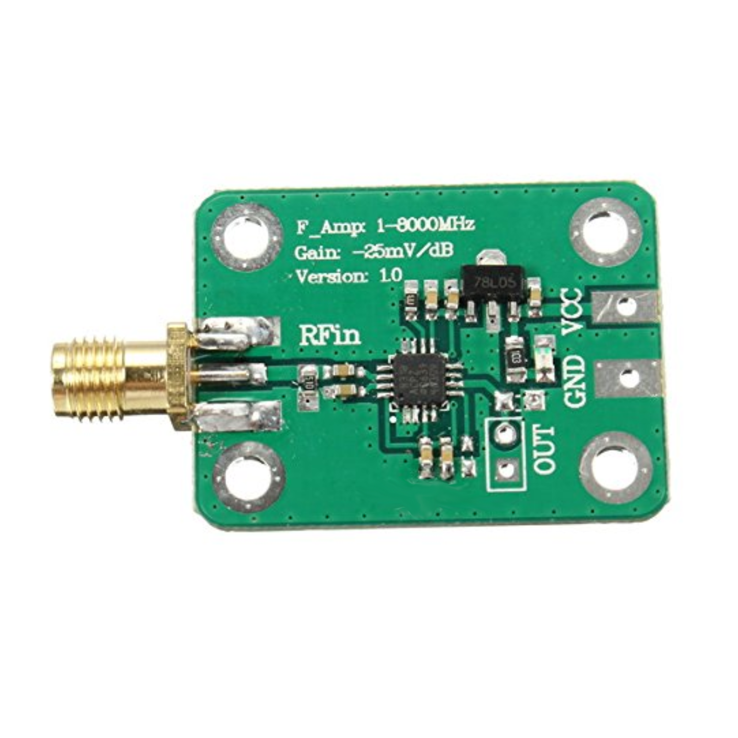 1-8000MHz RF Logarithmic Detector
