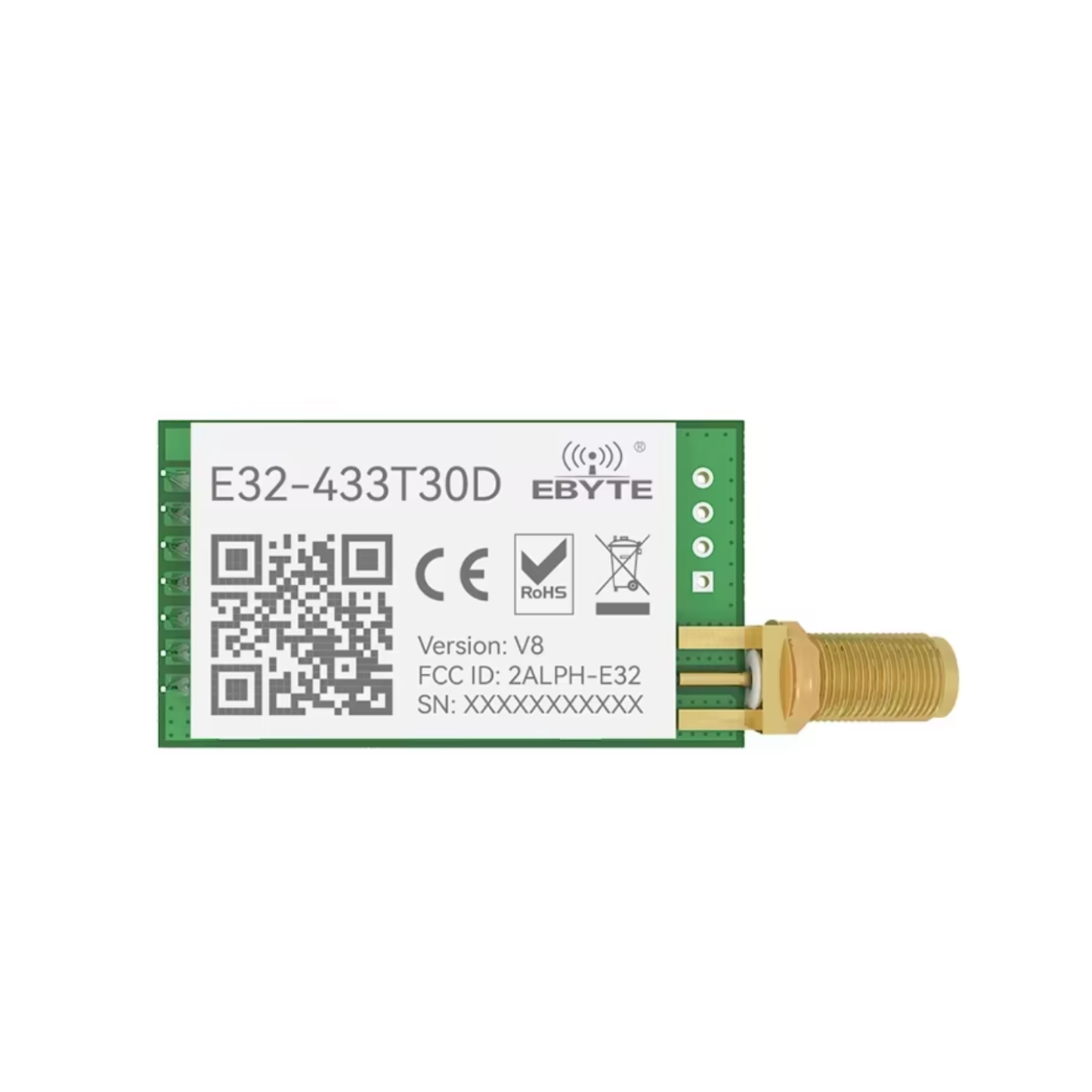 EBYTE E32-433T30D-V8 LoRa 433MHz UART IoT Long Range Wireless Transceiver Transmitter Receiver Module