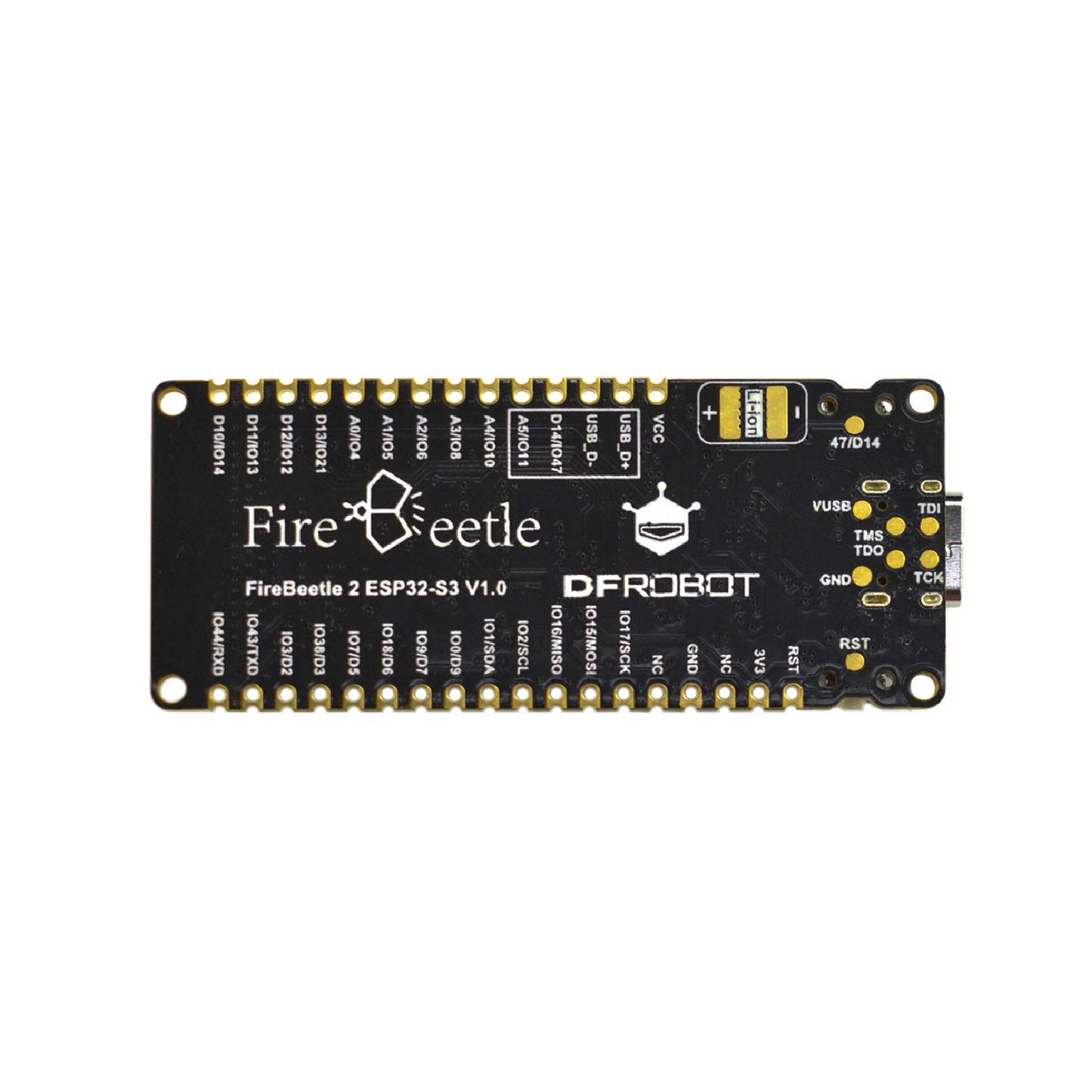 DFRobot FireBeetle 2: AIoT development board.