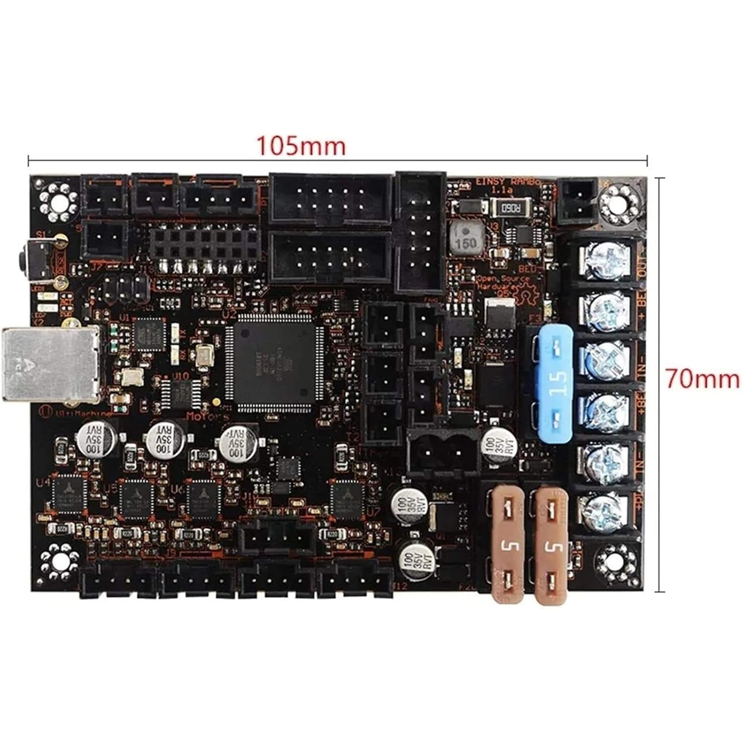 Prusa Einsy RAMBo Motherboard For MK3S/MK3S+