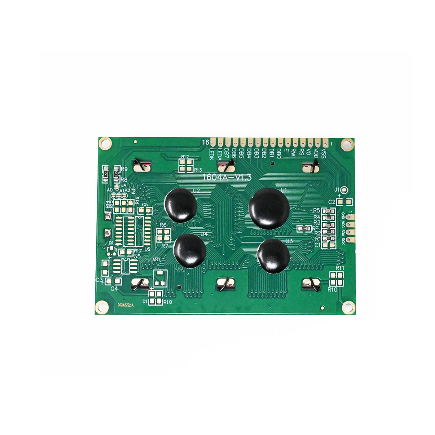 16x4 LCD display