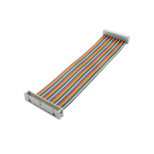 40pin Male to Female GPIO Ribbon Cable GPIO Cable M-F Cable Compatible with Raspberry Pi 3B+, 2B - RS4918