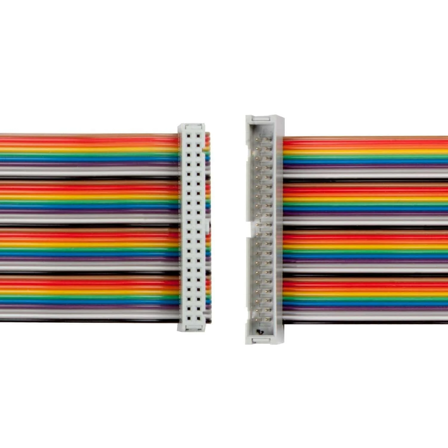 40pin Male to Female GPIO Ribbon Cable GPIO Cable M-F Cable Compatible with Raspberry Pi 3B+, 2B - RS4918