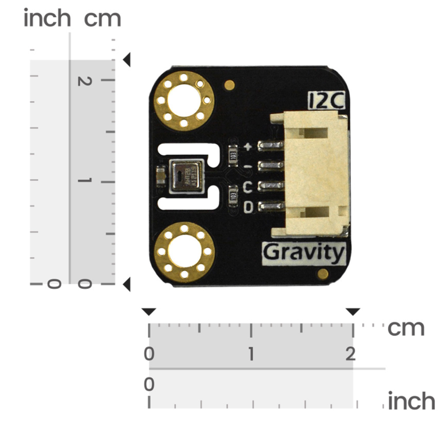 DFRobot Gravity: AHT20 Temperature And Humidity Sensor
