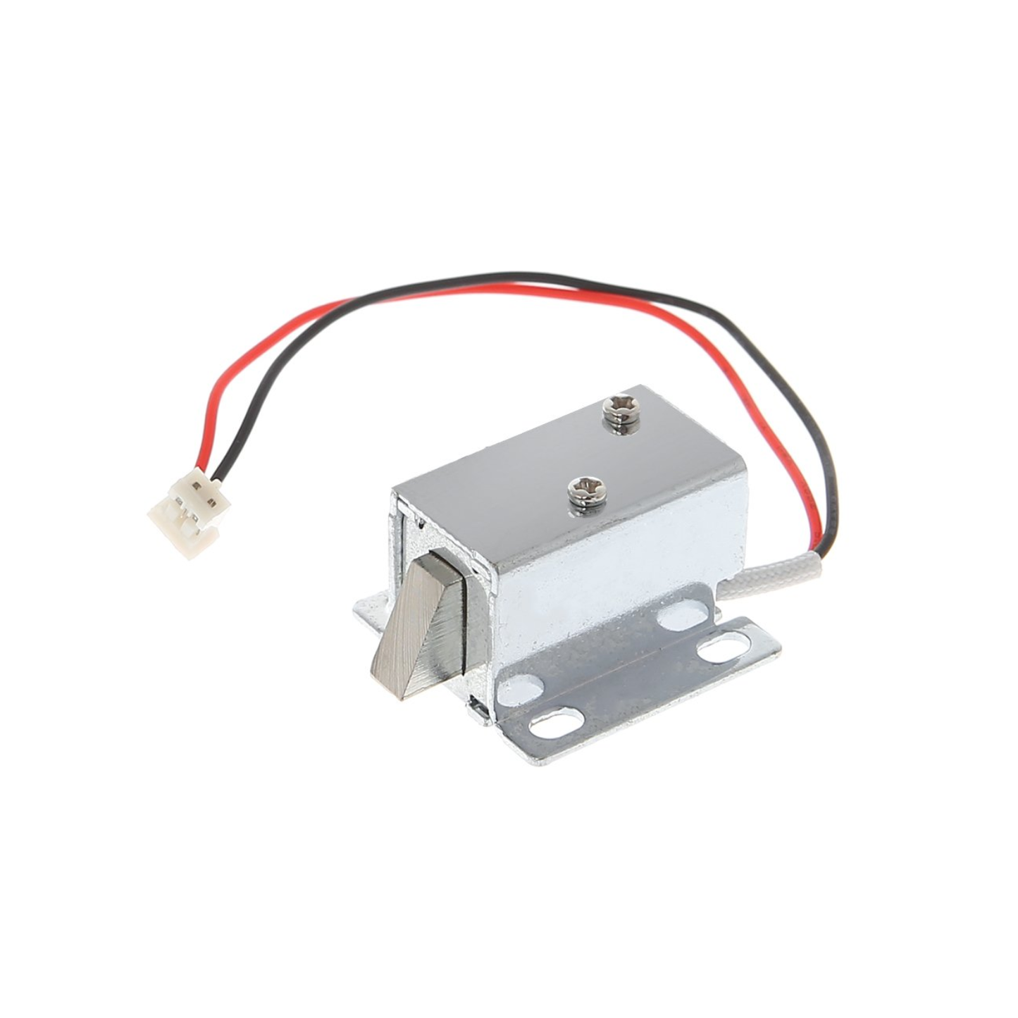 Compact 12V solenoid cabinet lock