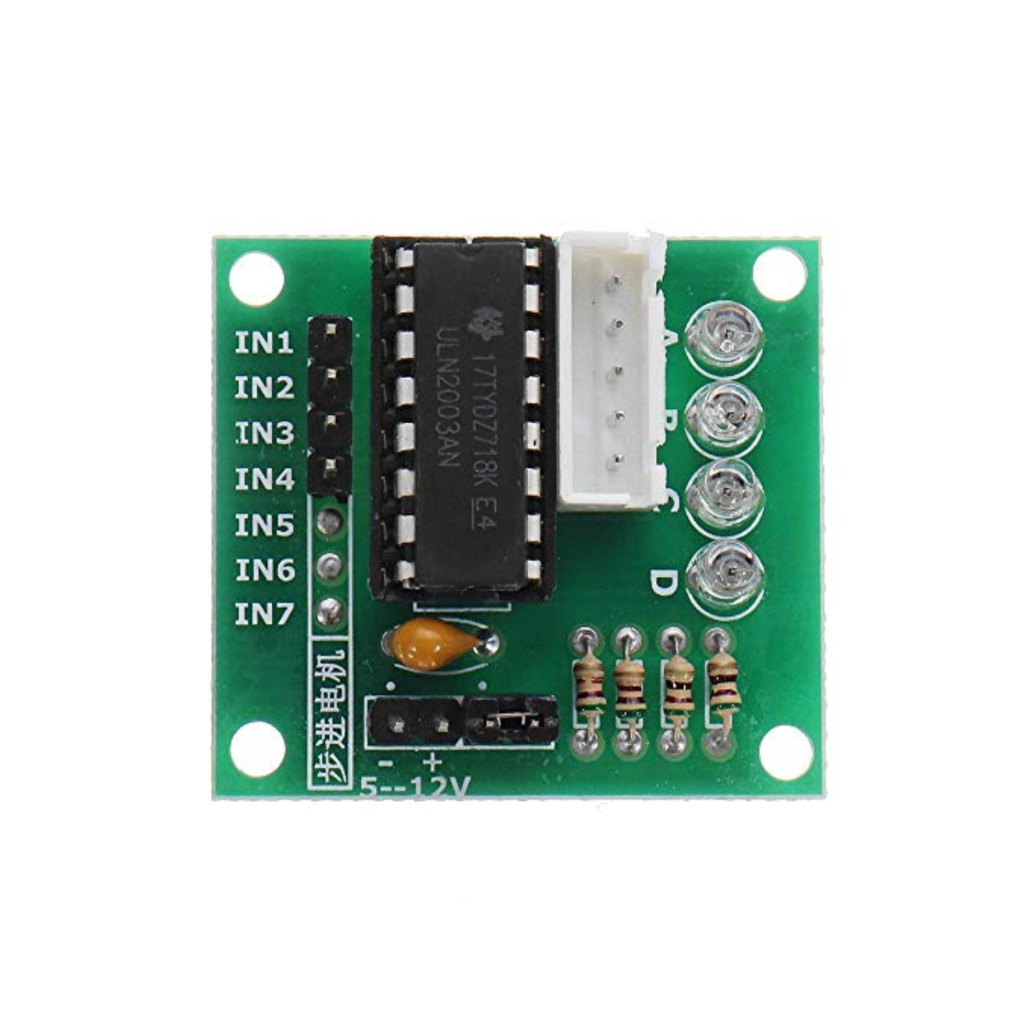 ULN2003 High-Current Darlington Array Driver Module - Suitable for Relays,