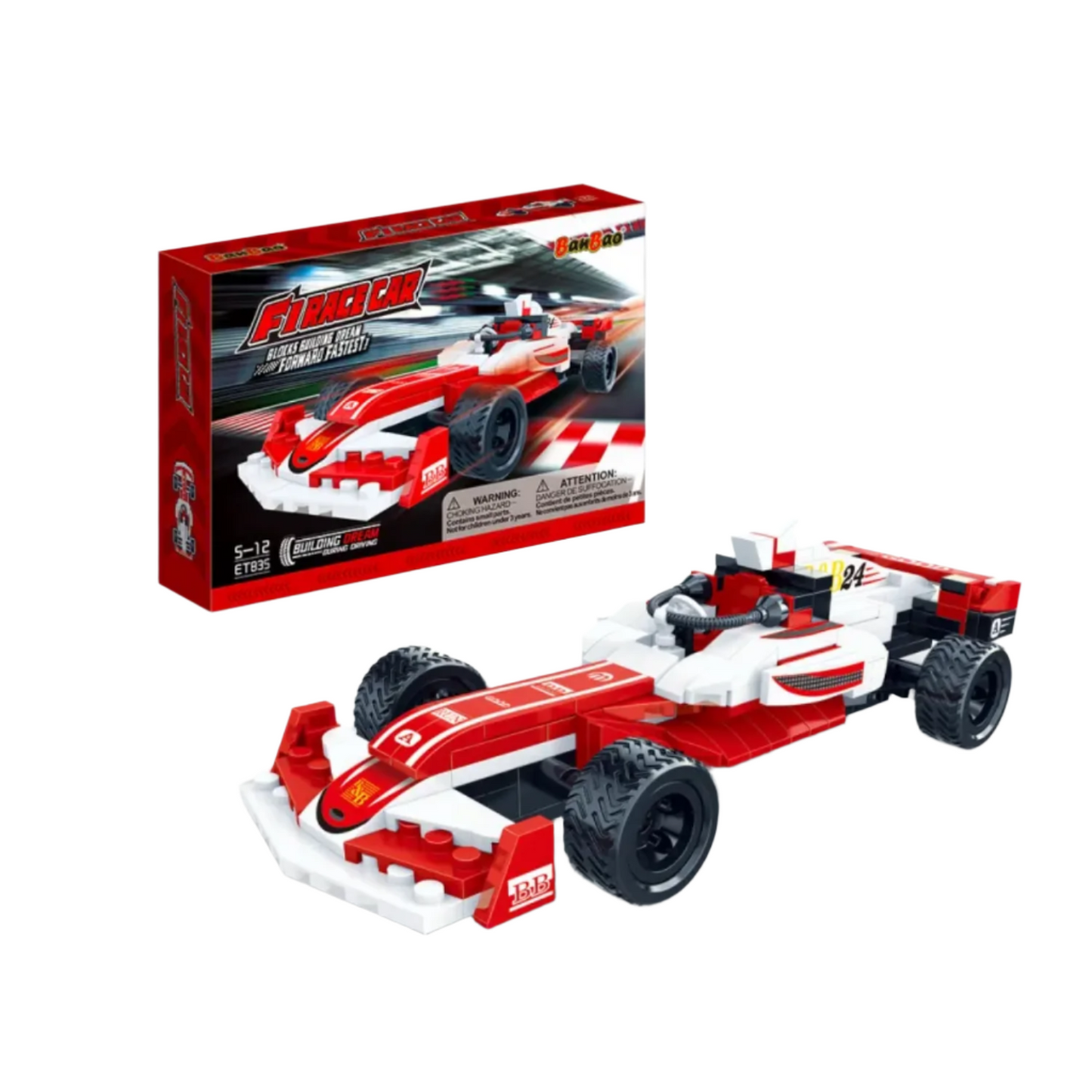BanBao F1 Race Car Building Blocks