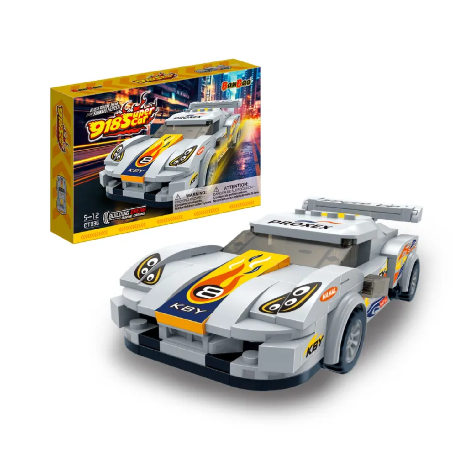 Building block car