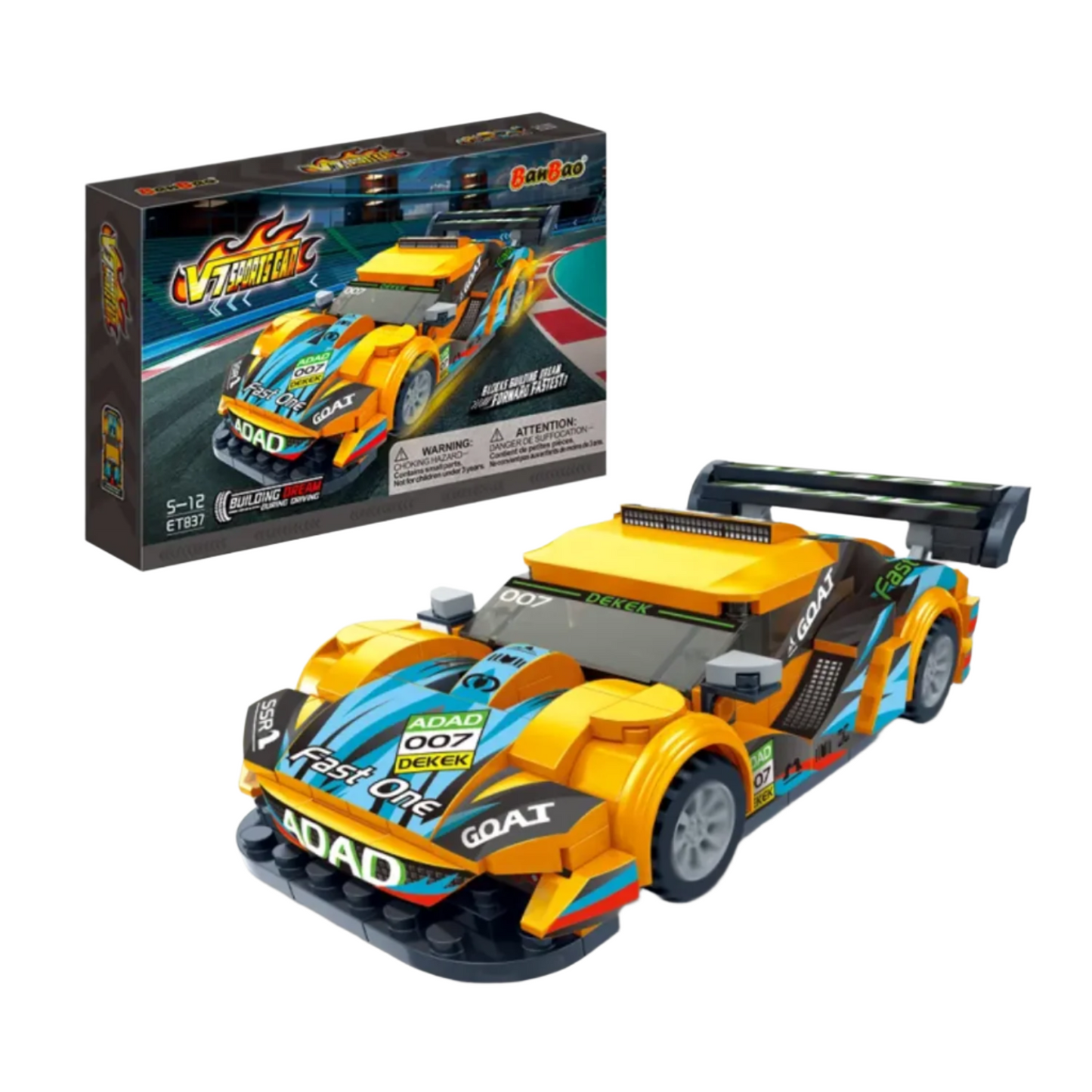 Speed Racing Cars Building Blocks