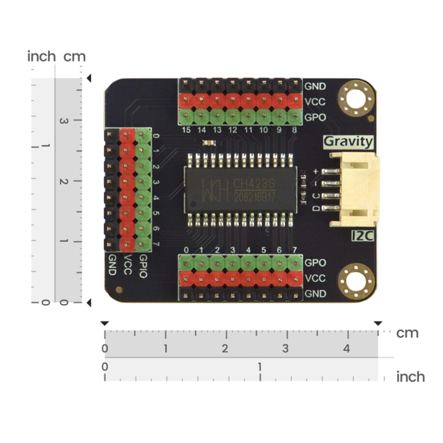 DFRobot Gravity: CH423 I2C Digital IO Expansion Module