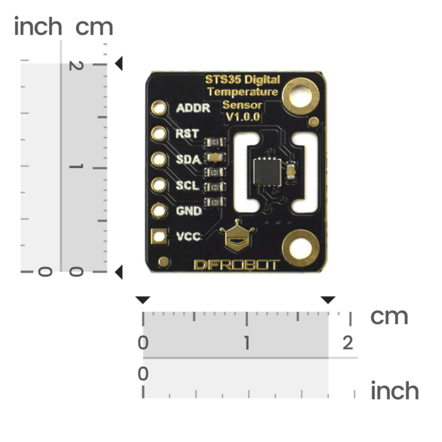 DFRobot Fermion: STS35 High Accuracy Digital Temperature Sensor (Breakout)