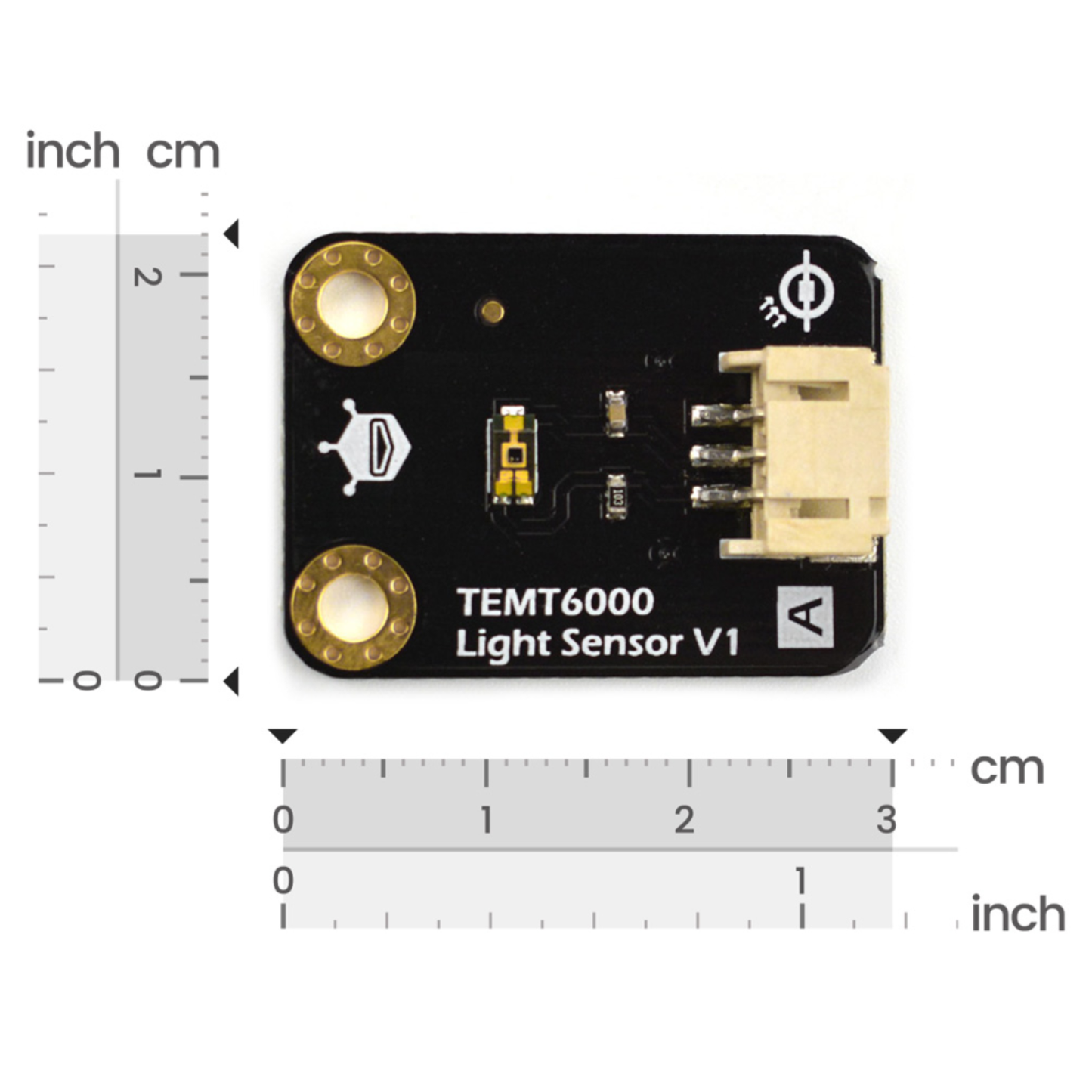 DFRobot Gravity: Analog Ambient Light Sensor TEMT6000 1-1000 Lux