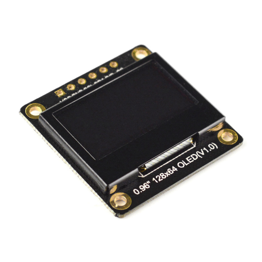 DFRobot Fermion: Monochrome 0.96″ 128×64 I2C/SPI OLED Display (Breakout)