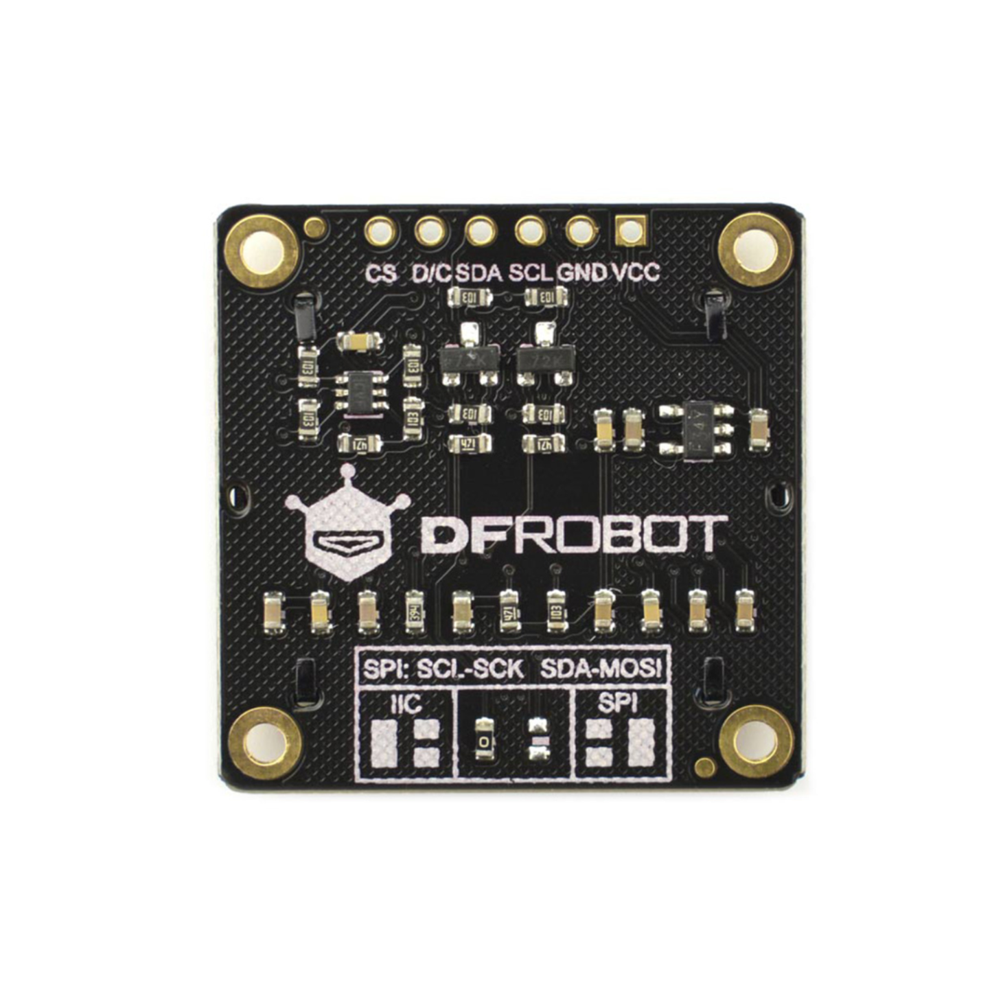 DFRobot Fermion: Monochrome 0.96″ 128×64 I2C/SPI OLED Display (Breakout)