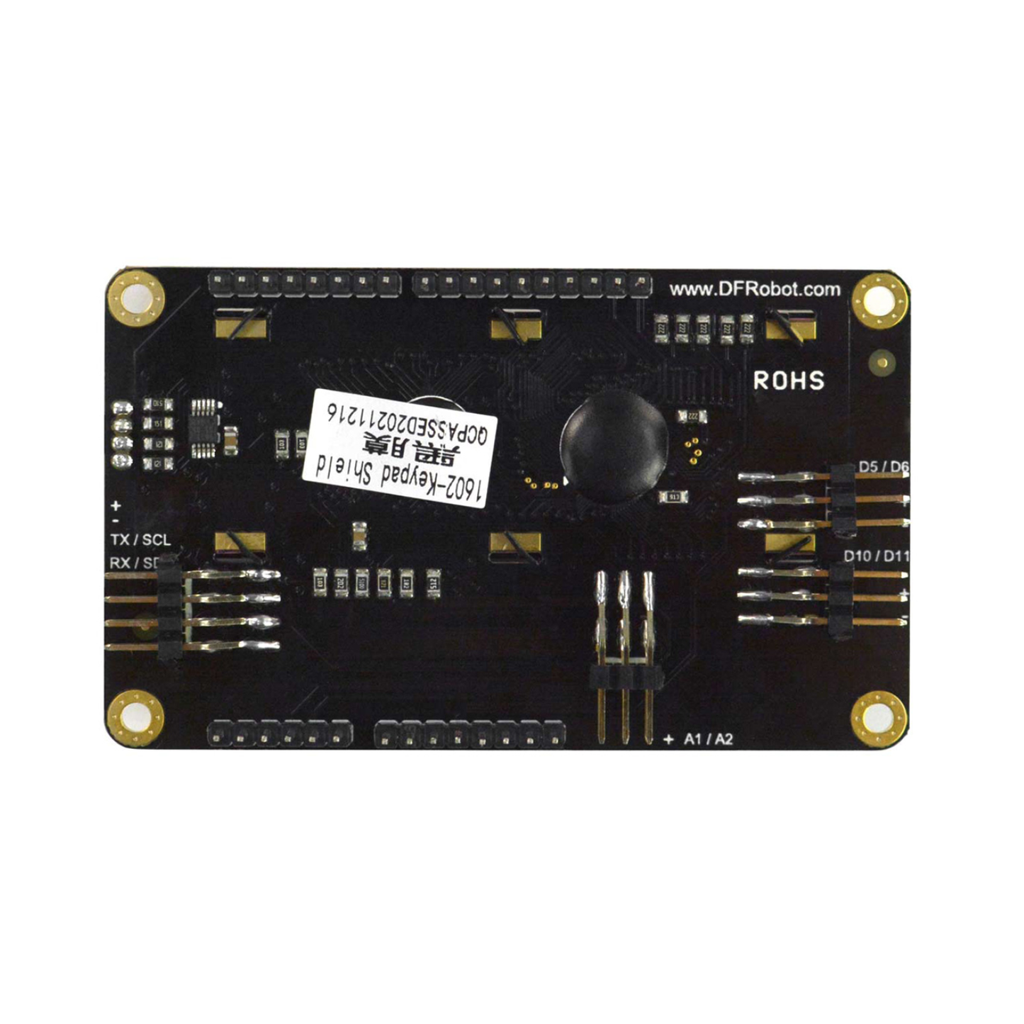 DFRobot I2C RGB Backlight LCD 16×2 Display Module For Arduino