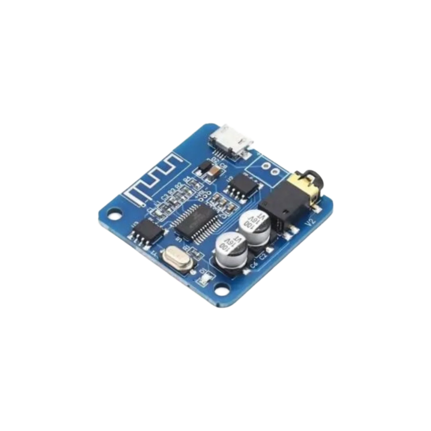XH-A252 Bluetooth 5.0 Audio Receiver Board Digital MP3 Player With 3.5mm AUX Jack Output - RS6577