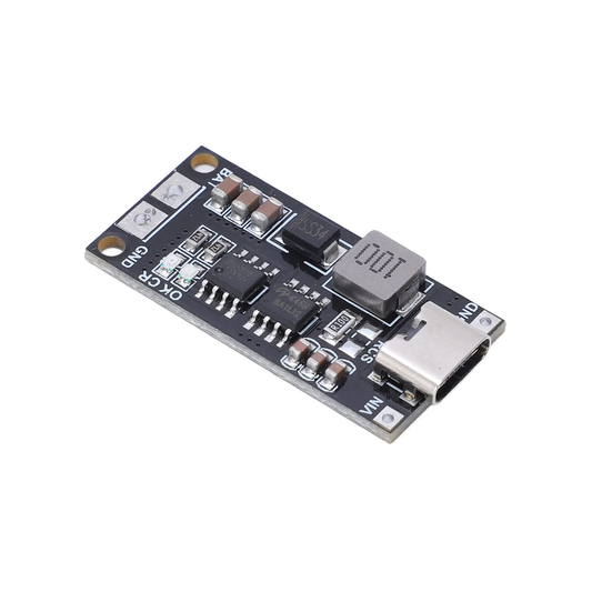 18650 Li-ion Polymer Battery Charger Type C 18650 Charger 3S 12.6V 4A Lithium-ion Booster Module - RS6539