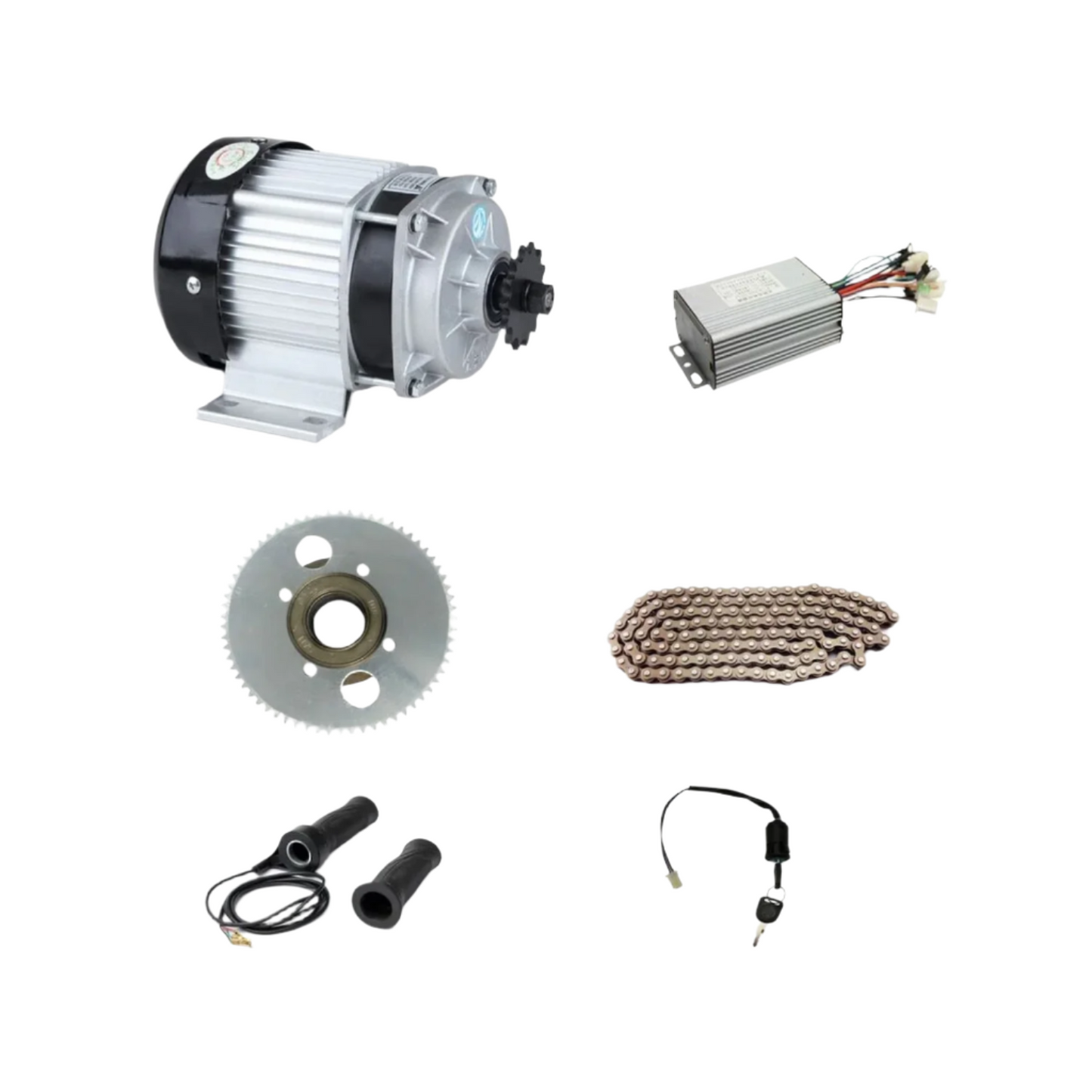 Yalu BM1418ZXF Motor Kit 750W 48V Brushless Motor Electric Tricycle Conversion Motor Kit