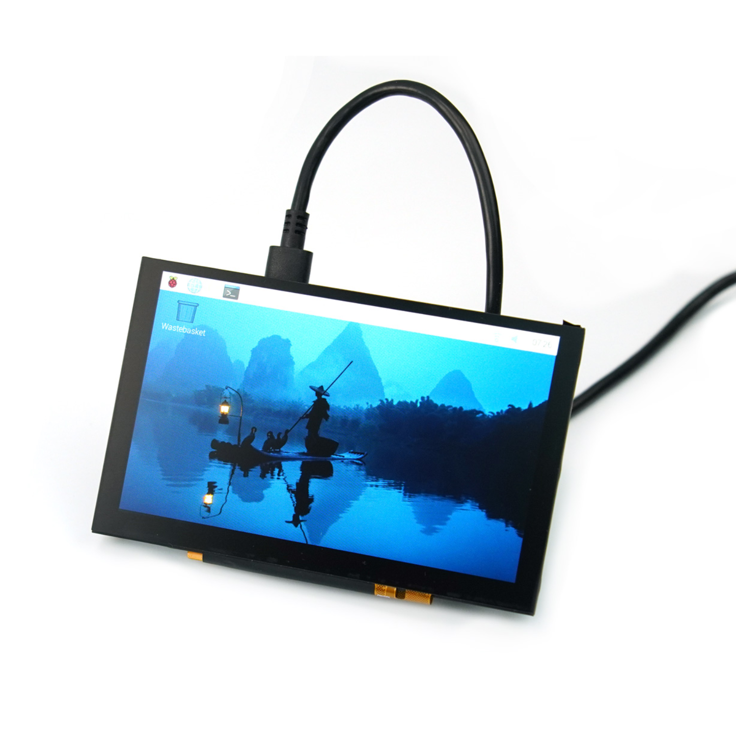 DFRobot 5” 800×480 IPS Touchscreen With Optical Bonding For Raspberry Pi 4B/3B+/3B