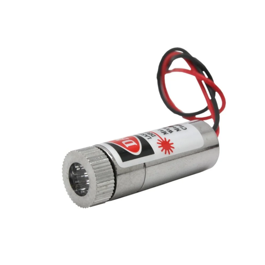 CHT1230 12mm 5mW Red Dot Laser Adjustable Focus Red Point Laser Module Small Red Dot Laser Module - RS3777