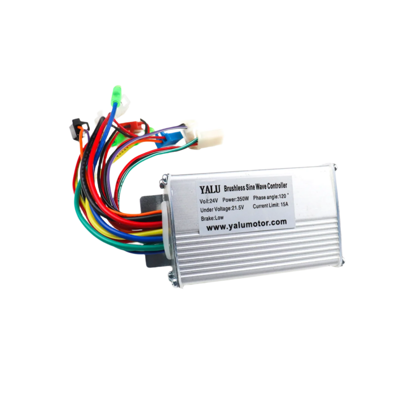 Yalu E-Bike Motor Speed Controller 6-inch 24V 350W Hub Motor Electric Bicycle Motor Controller - RS4000